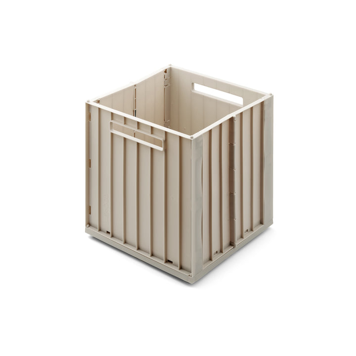 LIEWOOD Elijah Storage Box w/Lid, Sandy