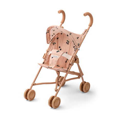 LIEWOOD Elsie Toy Doll Stroller, Berry/Pale Tuscany