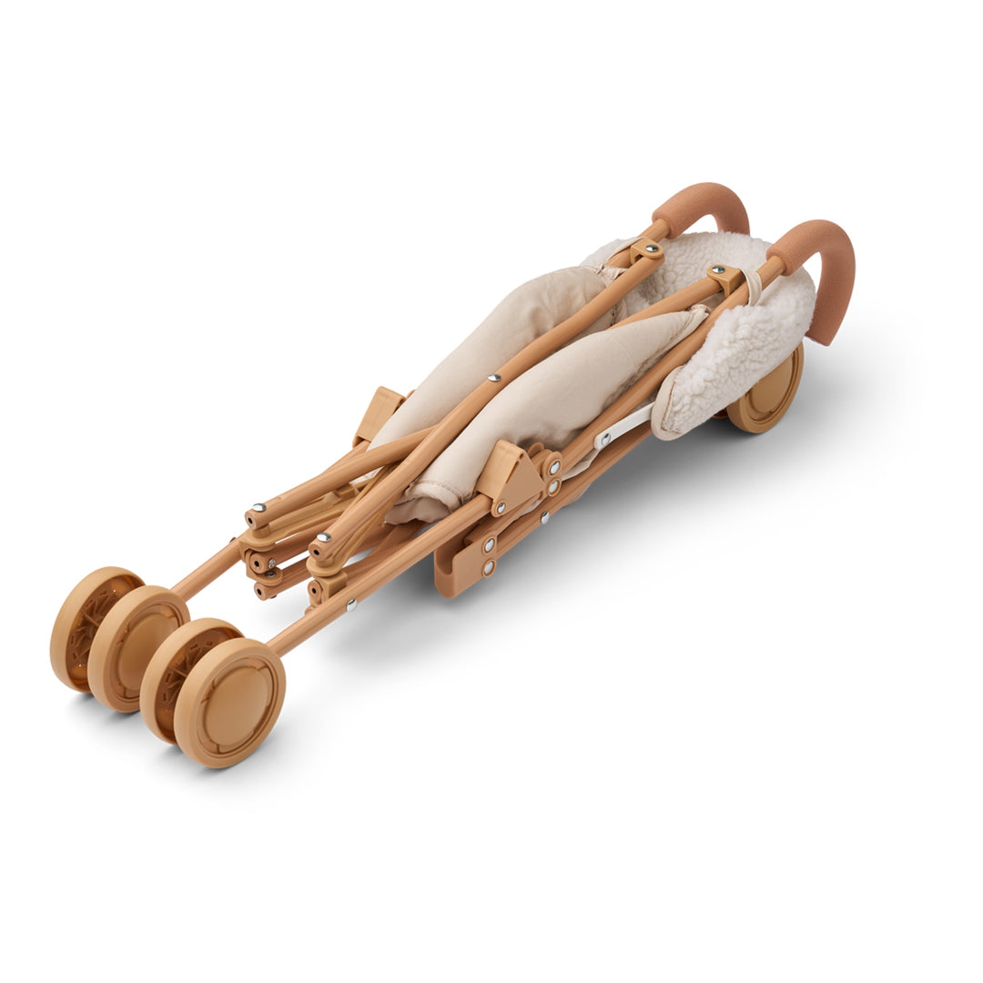 LIEWOOD Elsie Toy Pile Doll Stroller, Sandy