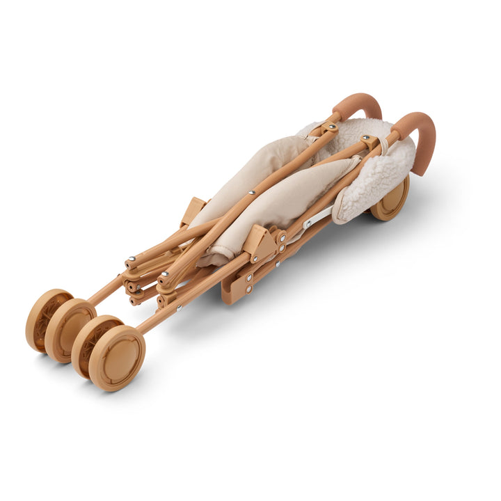 LIEWOOD Elsie Toy Pile Doll Stroller, Sandy