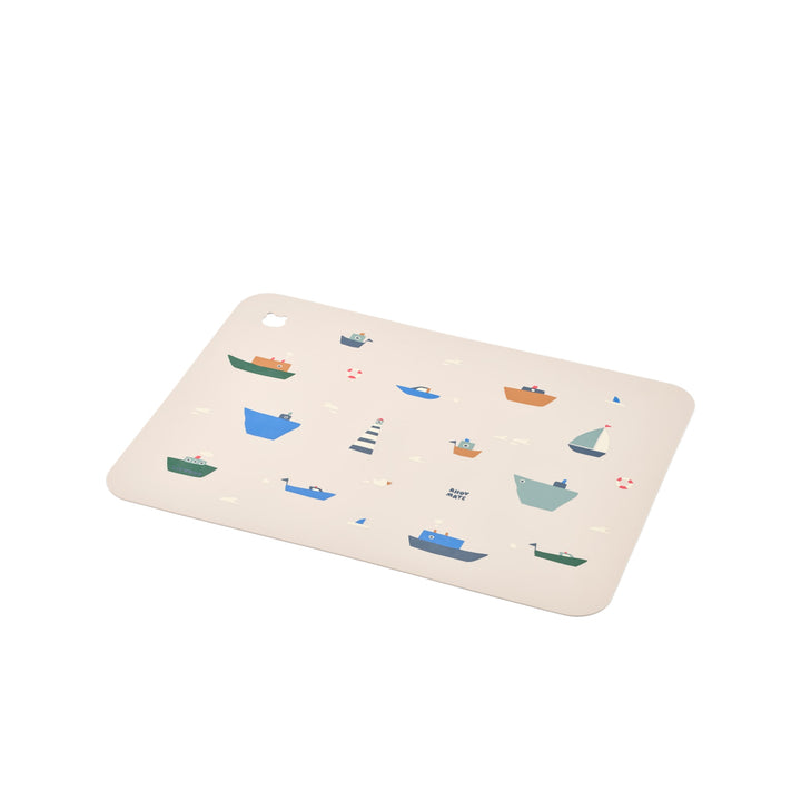 LIEWOOD Jude Printed Kids Placemat, Sailing/Sandy