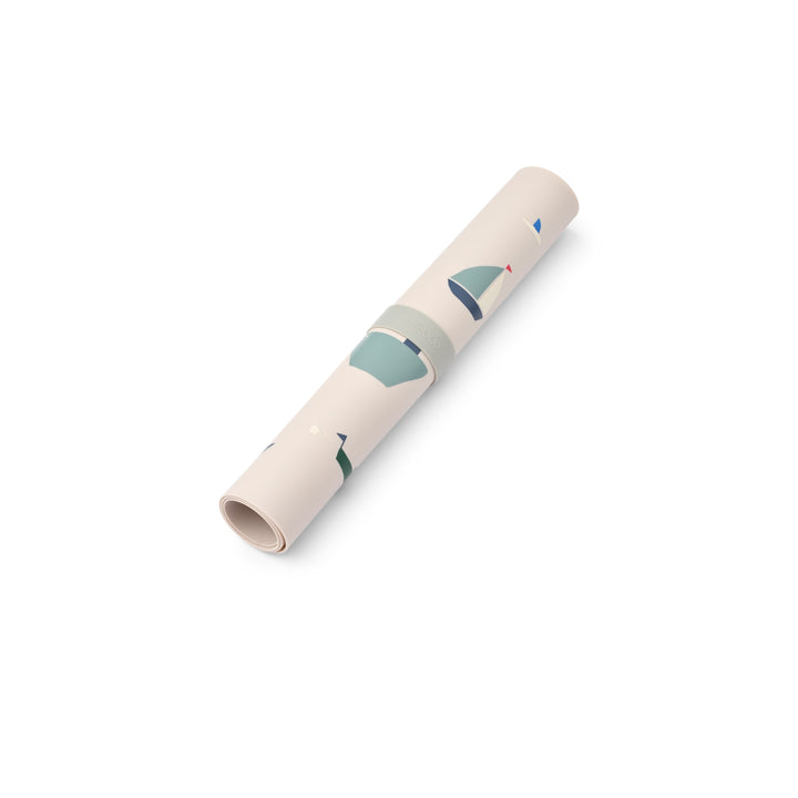 LIEWOOD Jude Printed Kids Placemat, Sailing/Sandy