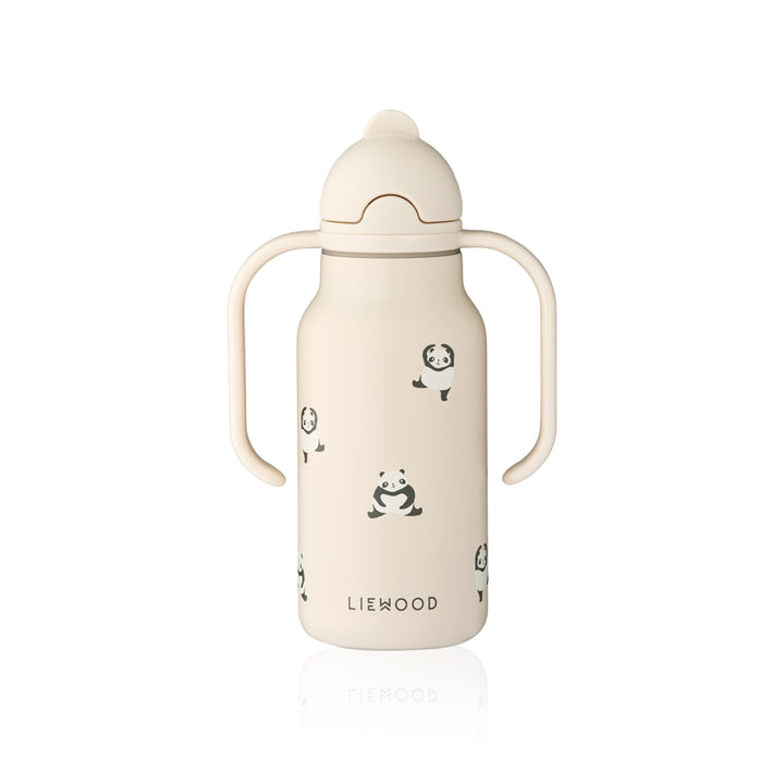 LIEWOOD Kimmie Kids Water Bottle 250 ml, Mini Panda/Sandy