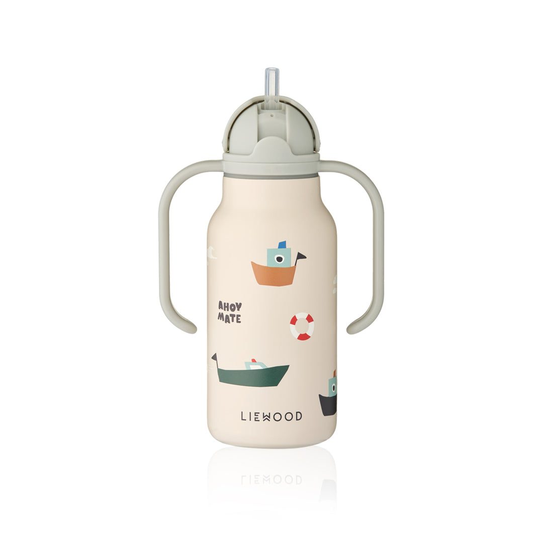 LIEWOOD Kimmie Kids Water Bottle 250 ml, Sailing/Sandy