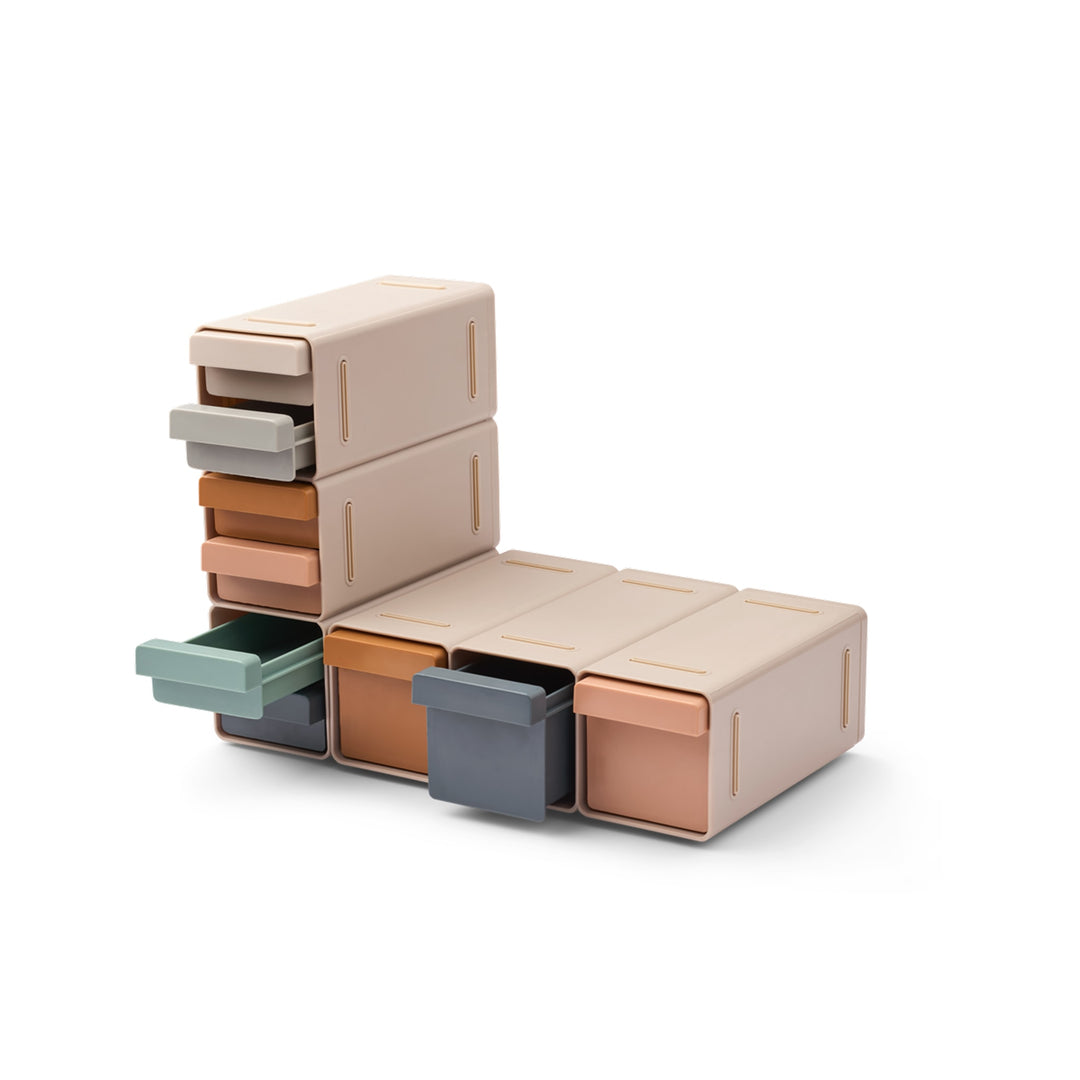 LIEWOOD Kylian Desk Storage System, Sandy Multi Mix
