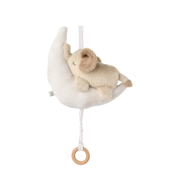 LIEWOOD Mandy Baby Elephant Music Mobile, Mist/Sandy