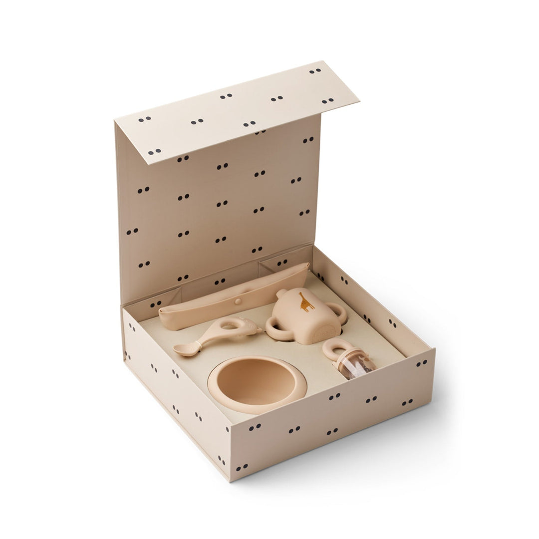 LIEWOOD Mileah Baby Mealtime Set, Apple Blossom