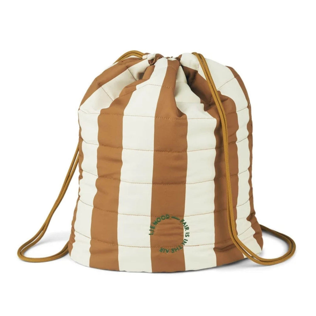 LIEWOOD Samar Kids Gym bag Printed, Stripe Golden Caramel/Sandy