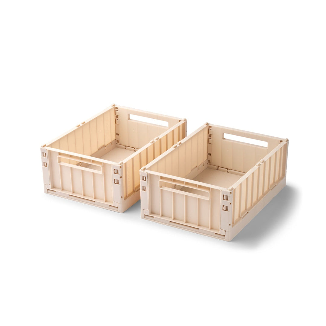 LIEWOOD Weston Storage Box, M, Apple Blossom (Set of 2)