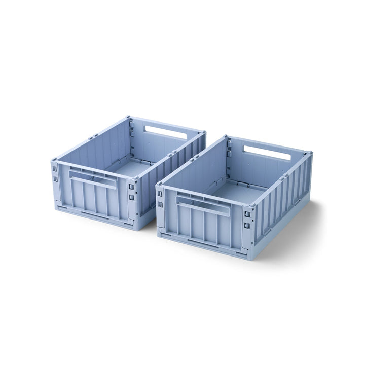 LIEWOOD Weston Storage Box, M, Dusty Lavender (Set of 2)