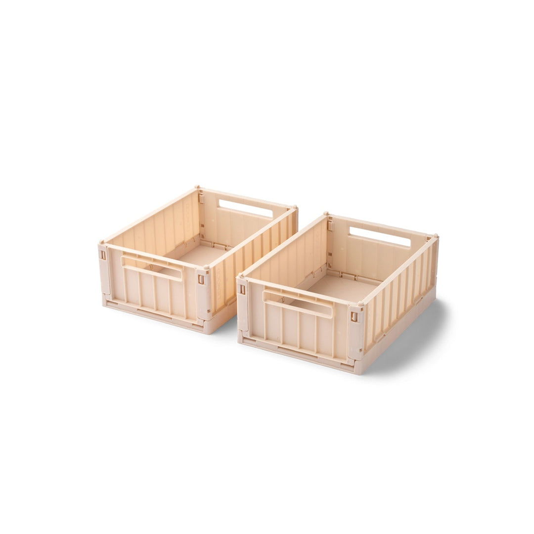 LIEWOOD Weston Storage Box, S, Apple Blossom (Set of 2)