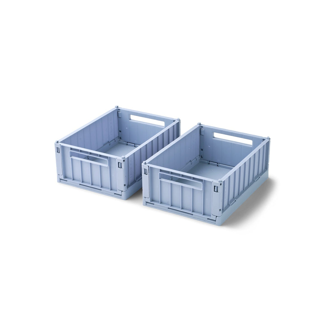LIEWOOD Weston Storage Box, S, Dusty Lavender (Set of 2)