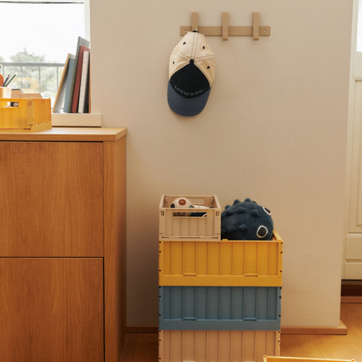 LIEWOOD Weston Storage Box, M, Beach Blue (Set of 2)