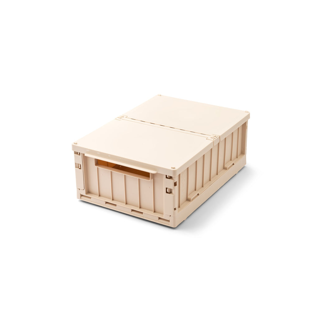 LIEWOOD Weston Storage Crate/Bed Roller w/Lid, Sandy