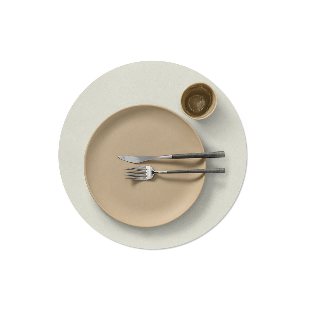 LIND DNA Nupo Table Placemat Circle, Linen