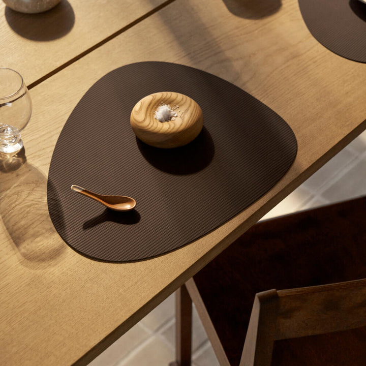 LIND DNA Curve Table Placemat L Corduroy, Hazel