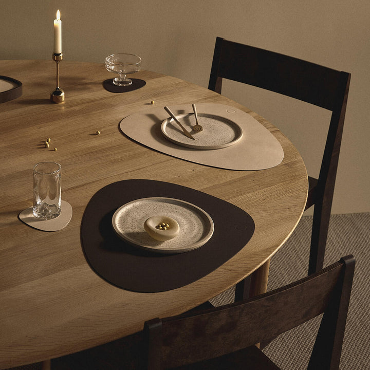 LIND DNA Curve Table Placemat L Corduroy, Hazel