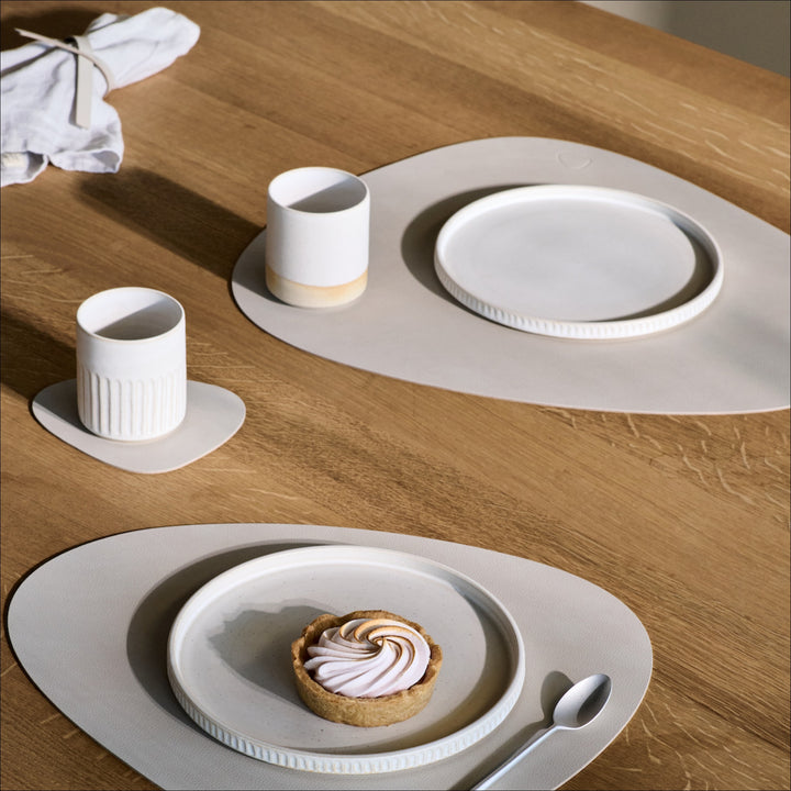 LIND DNA Nupo Curve Coaster, Oyster White