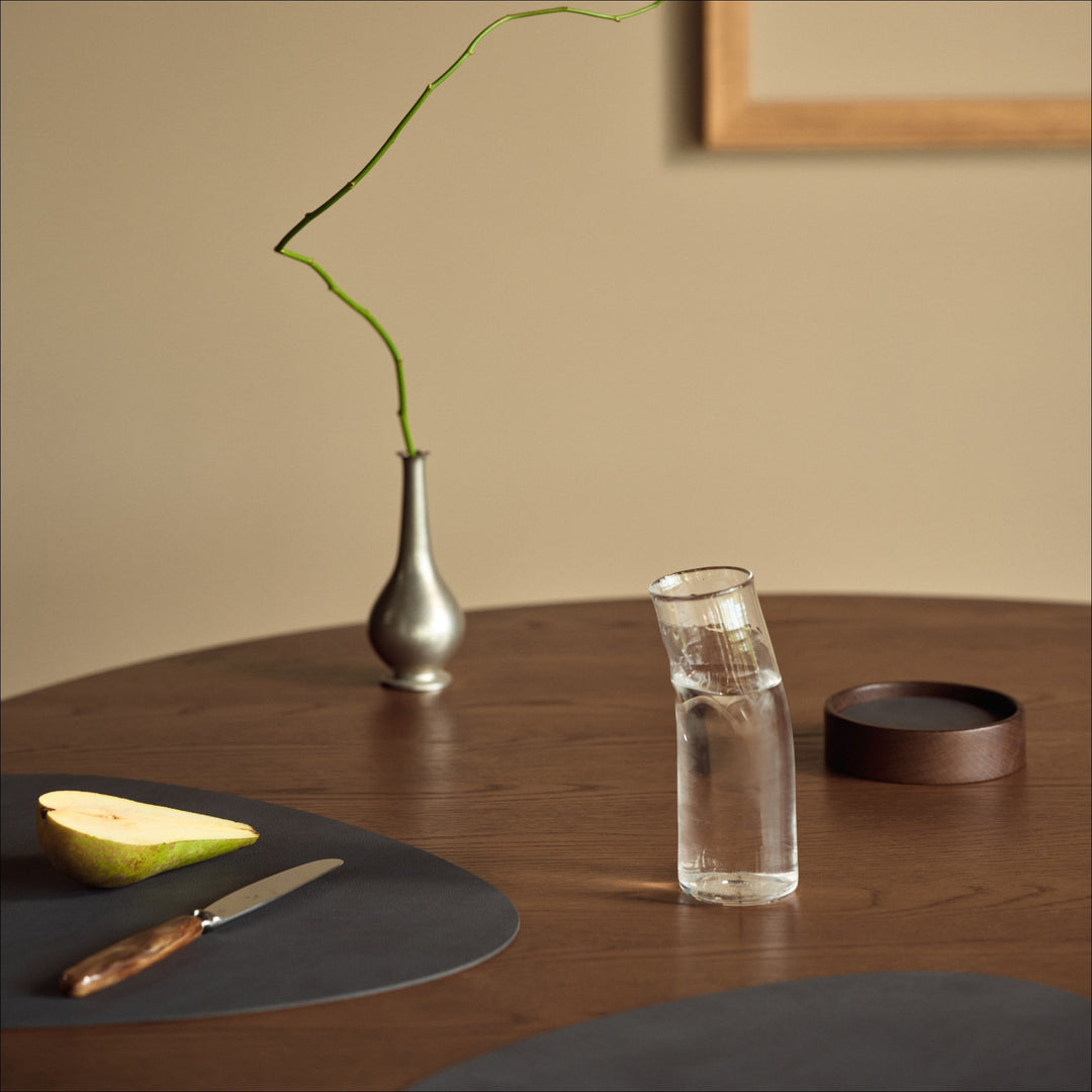 LIND DNA Nupo Curve Table Placemat L, Anthracite