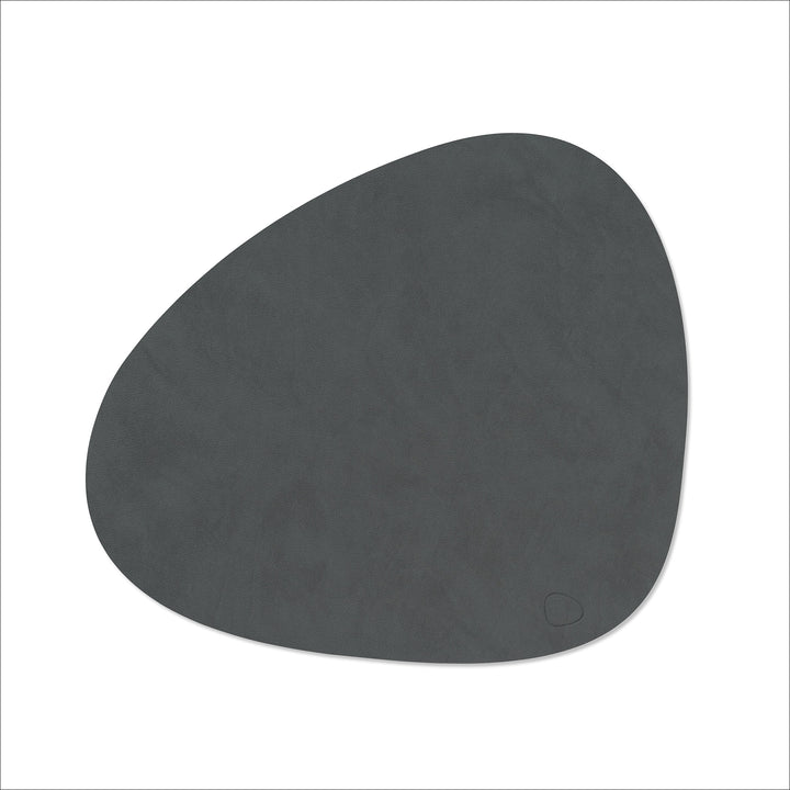 LIND DNA Nupo Curve Table Placemat L, Anthracite