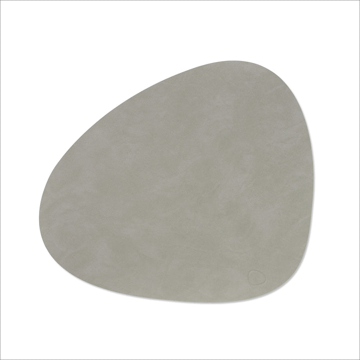 LIND DNA Nupo Curve Table Placemat L, Light Grey