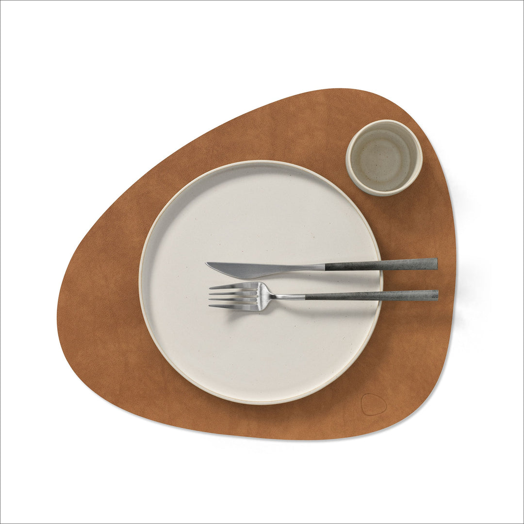 LIND DNA Nupo Curve Table Placemat L, Nature