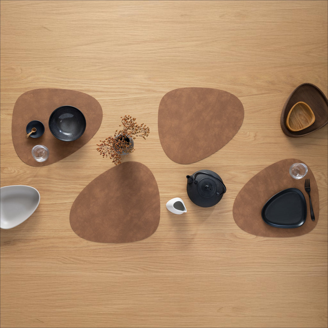 LIND DNA Nupo Curve Table Placemat L, Nature