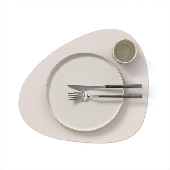 LIND DNA Nupo Curve Table Placemat L, Soft Nude