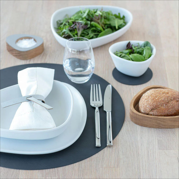 LIND DNA Nupo Table Placemat Circle, Black