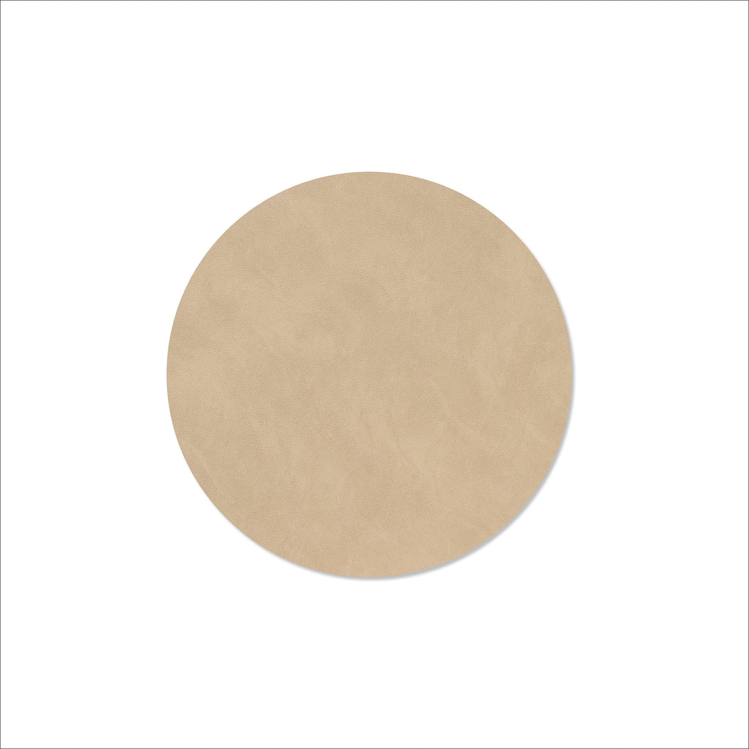 LIND DNA Nupo Table Placemat Circle, Sand