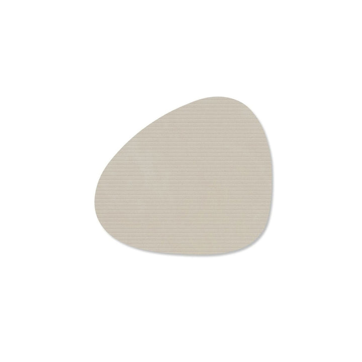 LIND DNA Nupo Curve Coaster Corduroy, Oyster White