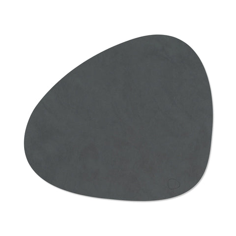 LIND DNA Nupo Curve Table Placemat L, Anthracite