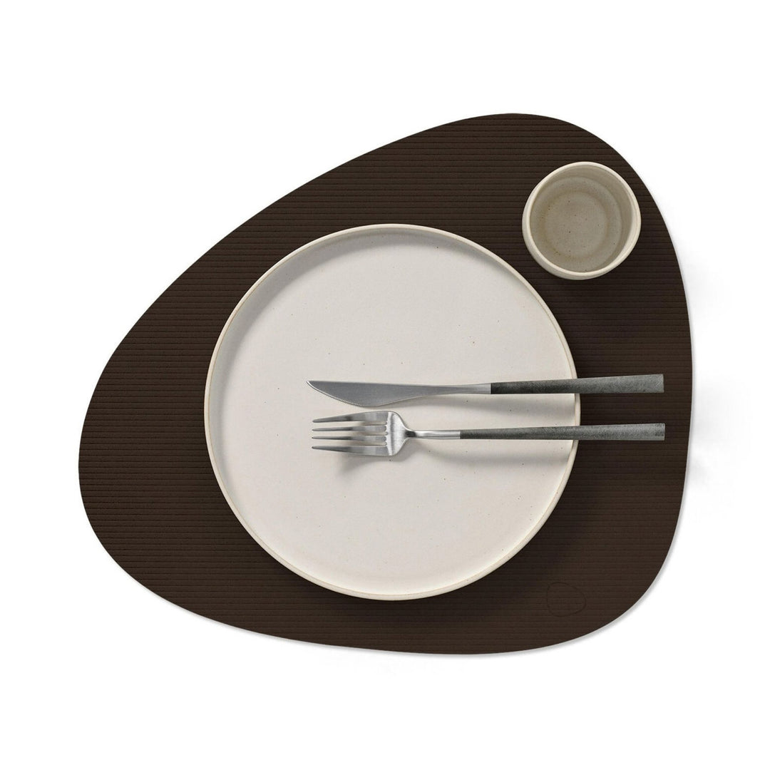 LIND DNA Curve Table Placemat L Corduroy, Hazel