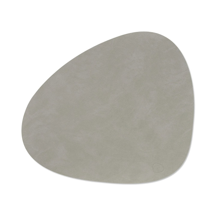 LIND DNA Nupo Curve Table Placemat L, Light Grey