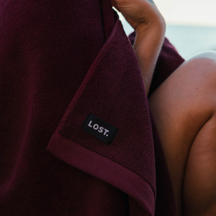 LOST TOWELS Bath Towel, 70x140cm, Mulberry