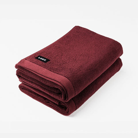 LOST TOWELS Bath Towel, 70x140cm, Mulberry