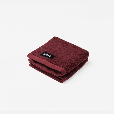 LOST TOWELS Face Washer, 30x30cm, Mulberry