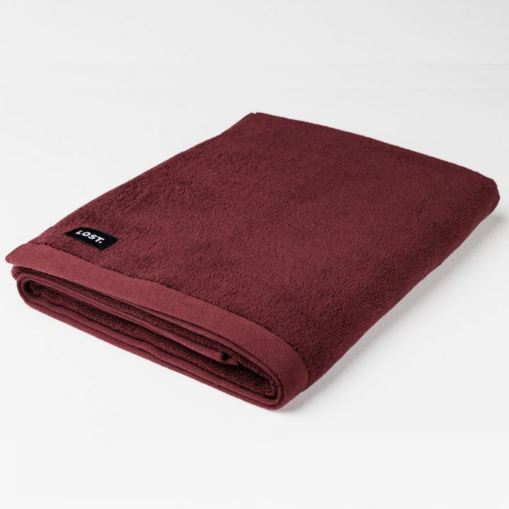 LOST TOWELS Bath Sheet, 90x170cm, Mulberry