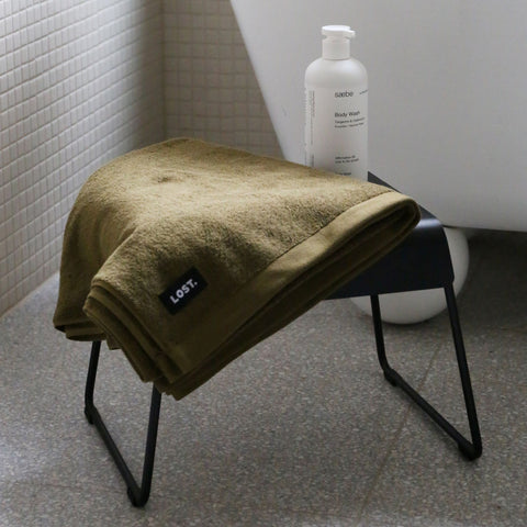 LOST TOWELS Bath Towel, 70x140cm, Khaki