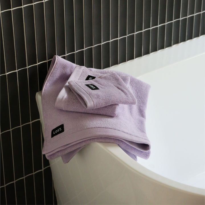 LOST TOWELS Bath Towel, 70x140cm, Lilac