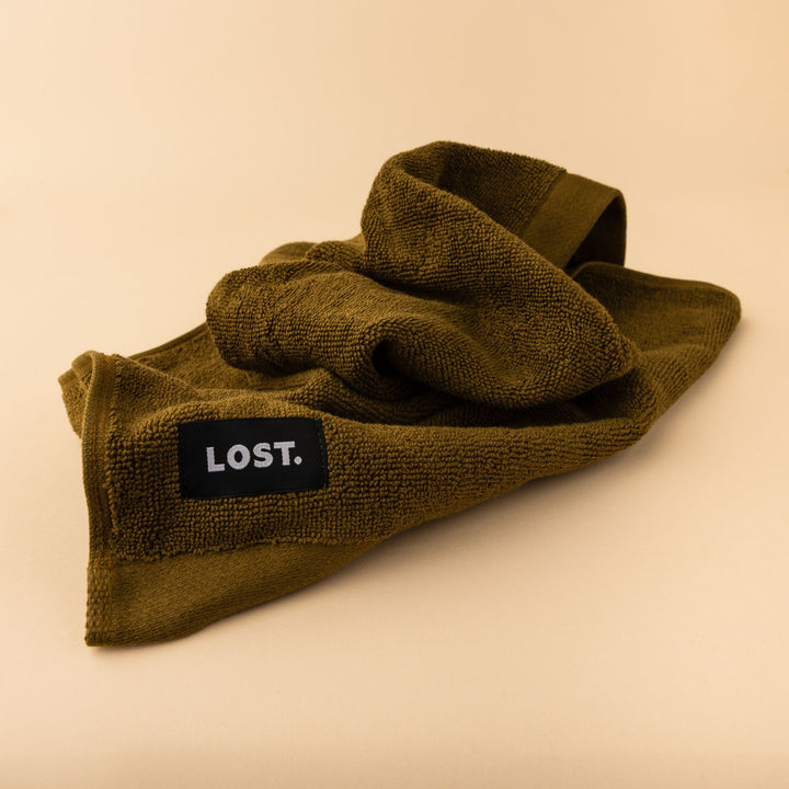LOST TOWELS Bath Mat, 50x80cm, Khaki