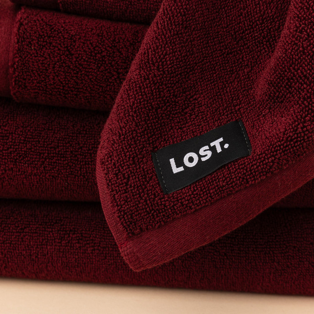 LOST TOWELS Bath Towel, 70x140cm, Mulberry