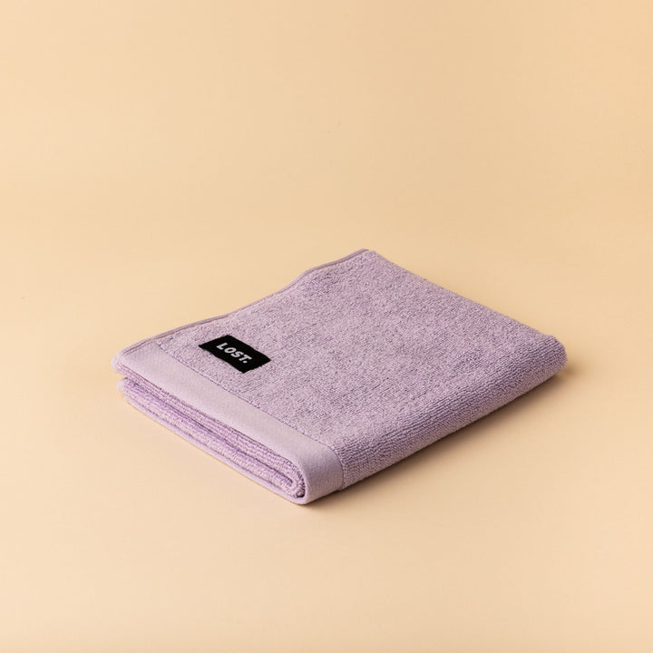 LOST TOWELS Face Washer, 30x30cm, Lilac