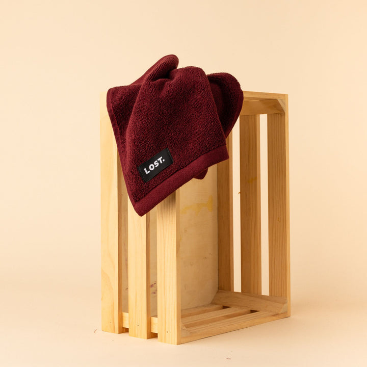LOST TOWELS Hand Towel, 40x70cm, Mulberry