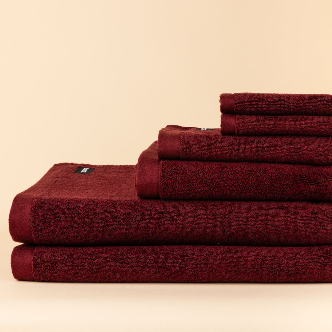 LOST TOWELS Bath Sheet, 90x170cm, Mulberry