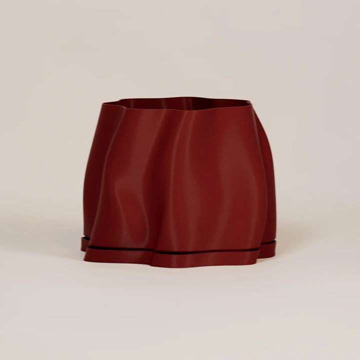 SPECIAL STUDIO Lulu Planter, Medium D18xH19cm, Burgundy Matte