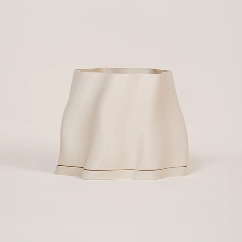 SPECIAL STUDIO Lulu Planter, Medium D18xH19cm, Eggshell Matte