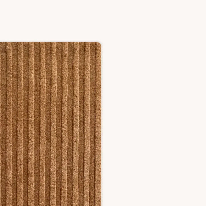 MAISON DEUX Solid Stripe Runner, Terra, 160x55cm