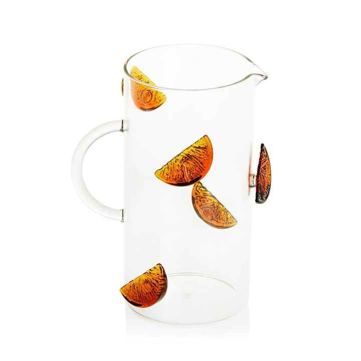 MAISON BALZAC Aperitif Jug, Clear/Amber