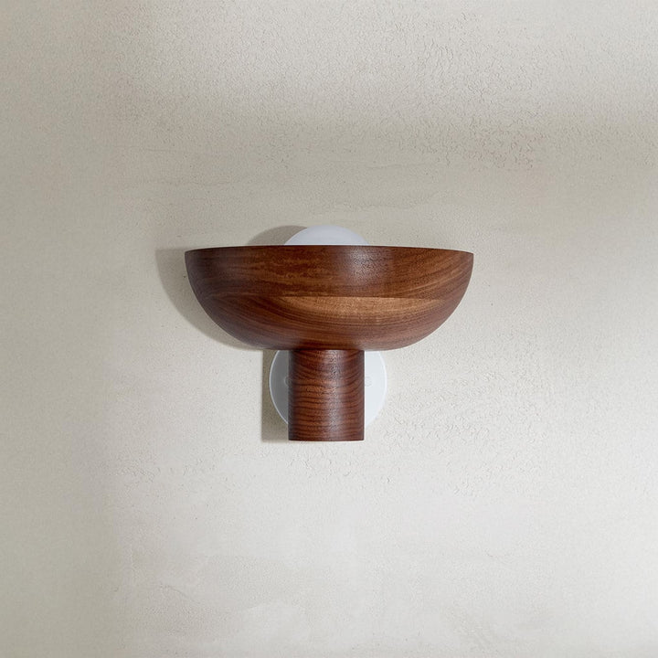 PRE-ORDER │ MARZ DESIGNS Selene Uplight, Walnut/White Satin - 2 Sizes